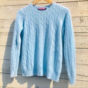 Cashmere cable vineyard vines